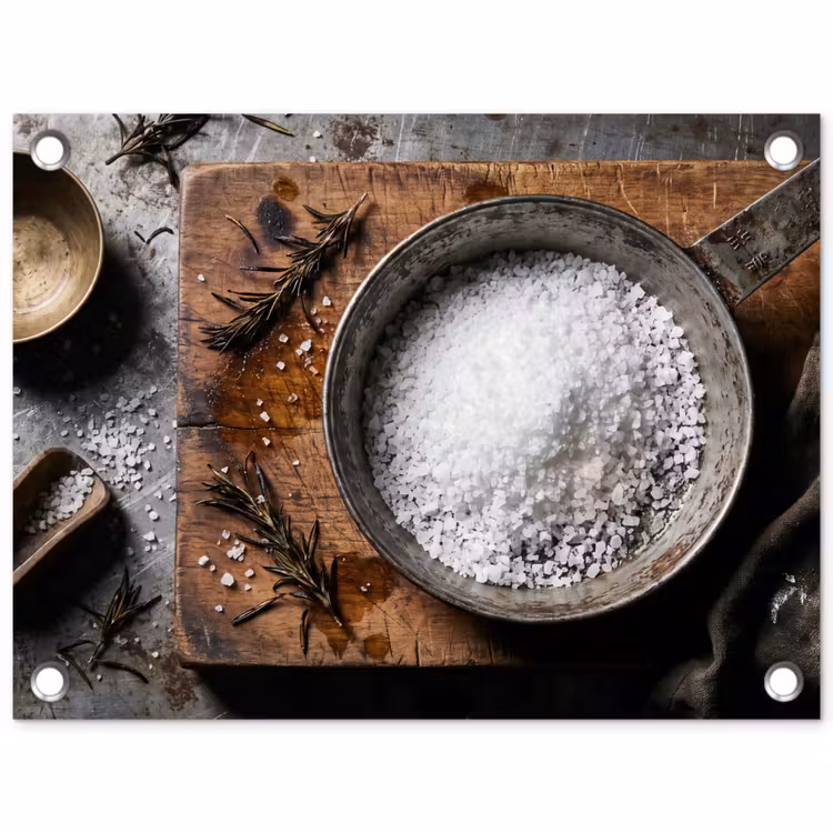 Tuinposter - Zout - Keuken - Rustiek — 1