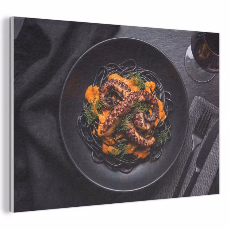 Akoestisch schilderij - Eten - Octopus - Modern — 1