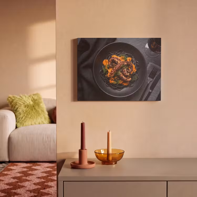 Akoestisch schilderij - Eten - Octopus - Modern — 2