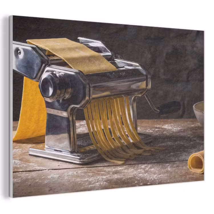 Akoestisch schilderij - Pasta - Vers - Koken — 1