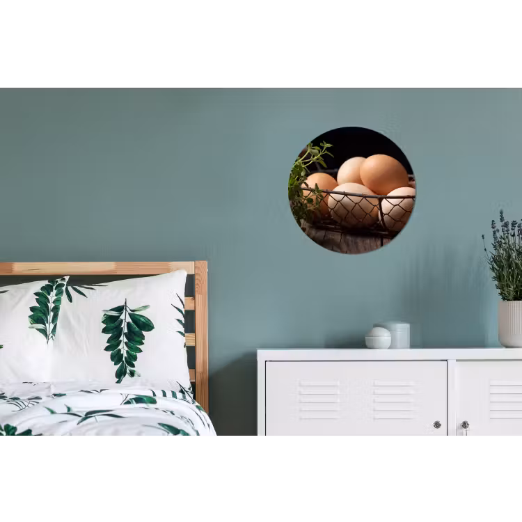 Wandcirkel - Aluminium - Eieren - Mand - Eten — 4