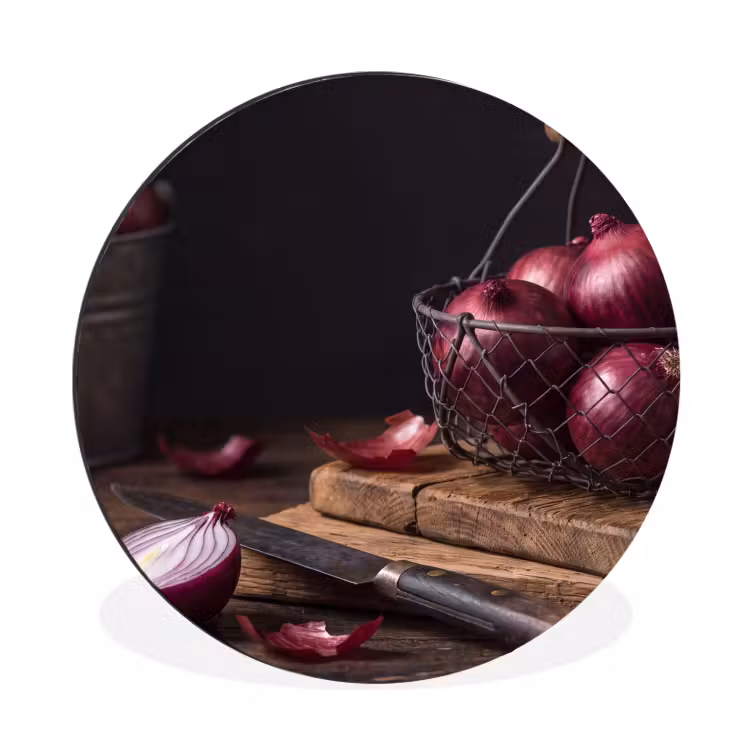 Wandcirkel - Aluminium - Ui - Eten - Rustiek — 1