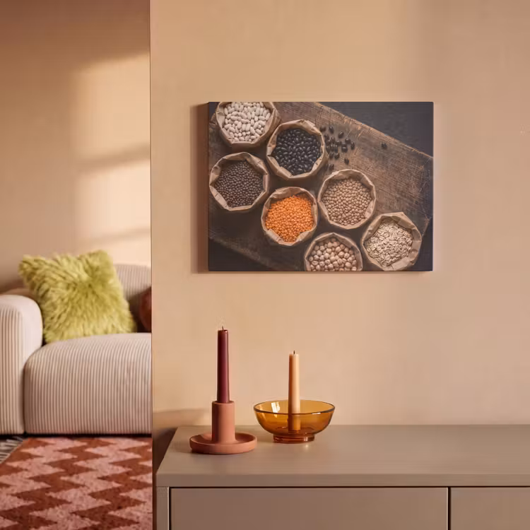 Akoestisch schilderij - Eten - Zakjes - Voeding — 2