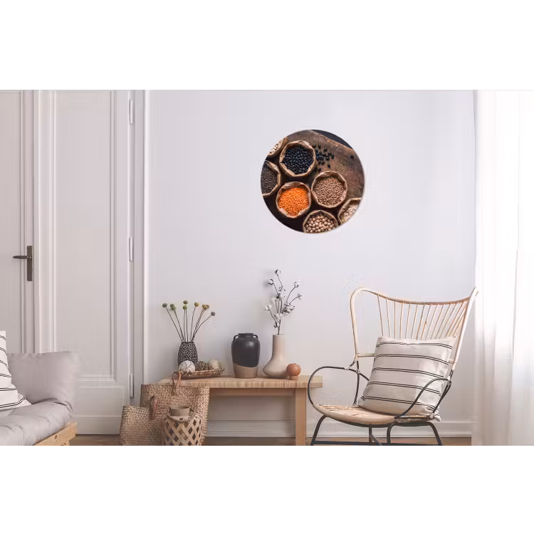 Wandcirkel - Aluminium - Eten - Zakjes - Voeding — 2