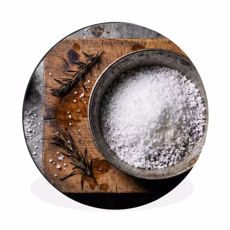 Wandcirkel - Aluminium - Zout - Keuken - Rustiek — 1