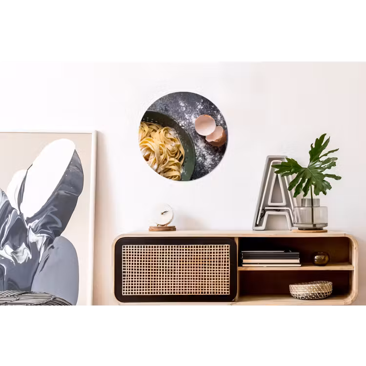 Wandcirkel - Aluminium - Pasta - Keuken - Eten — 3