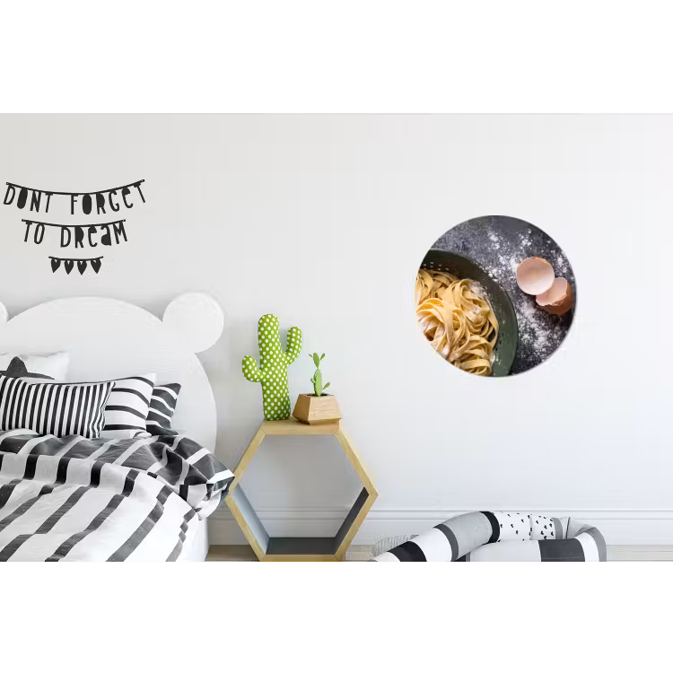 Wandcirkel - Aluminium - Pasta - Keuken - Eten — 5