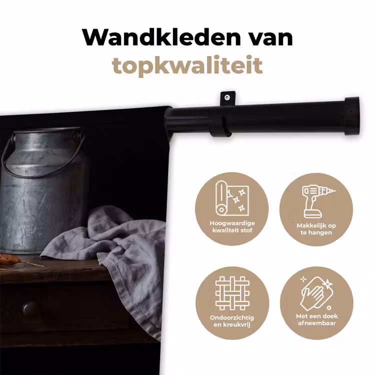 Wandkleed - Groenten - Rustiek - Stilleven — 3