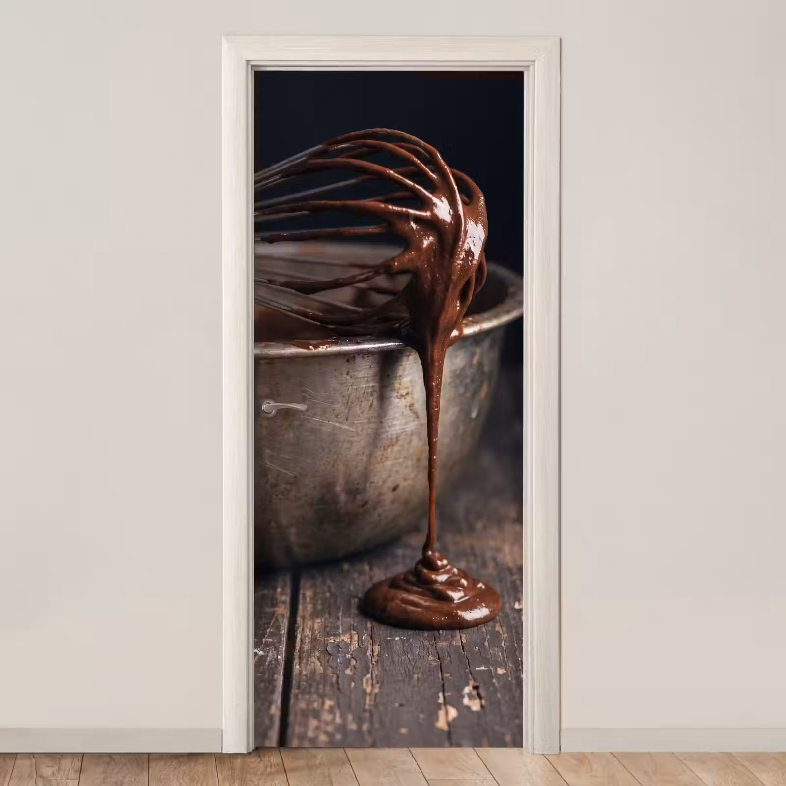 Deursticker - Chocolade - Beslag - Eten — 1