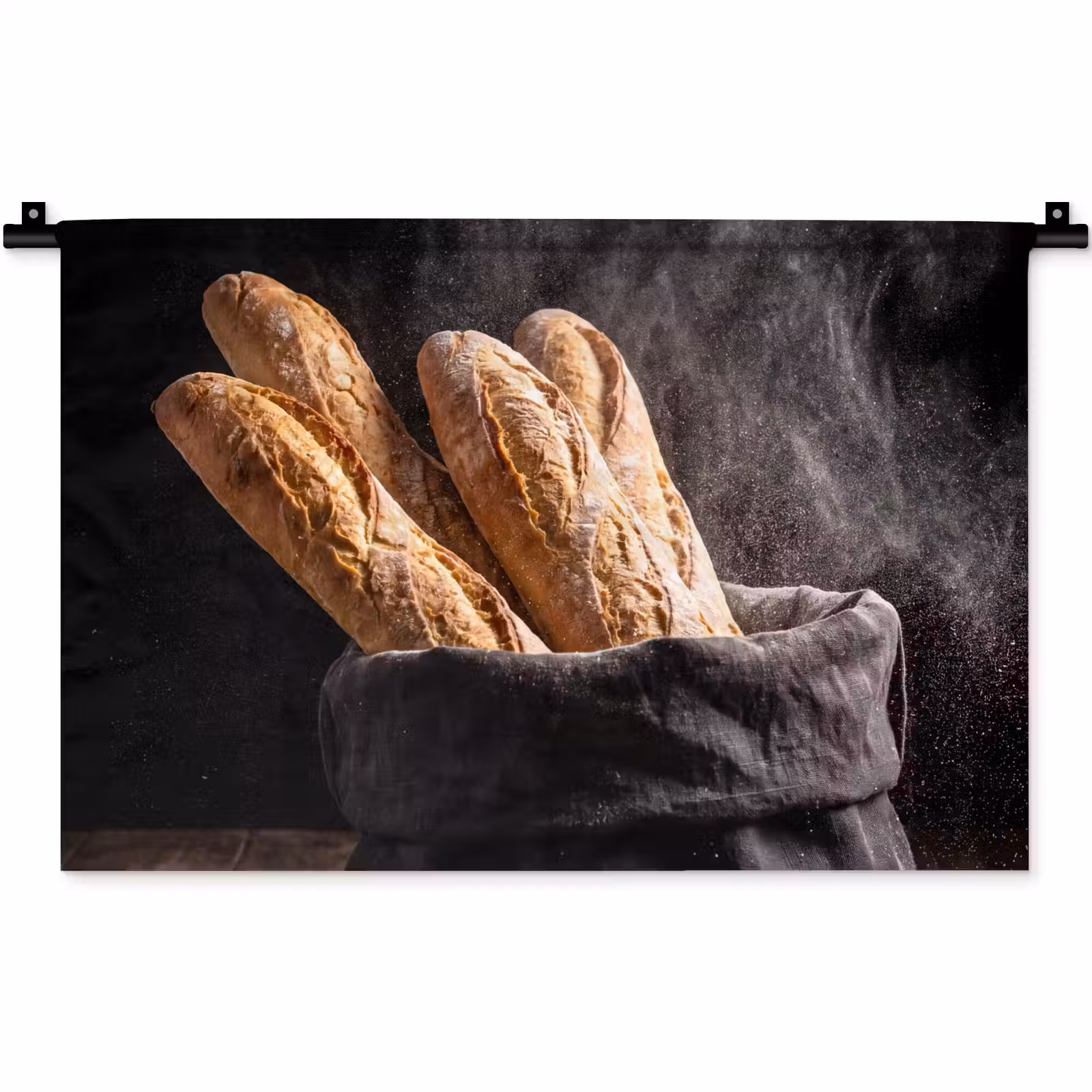 Wandkleed - Brood - Zak - Eten — 1