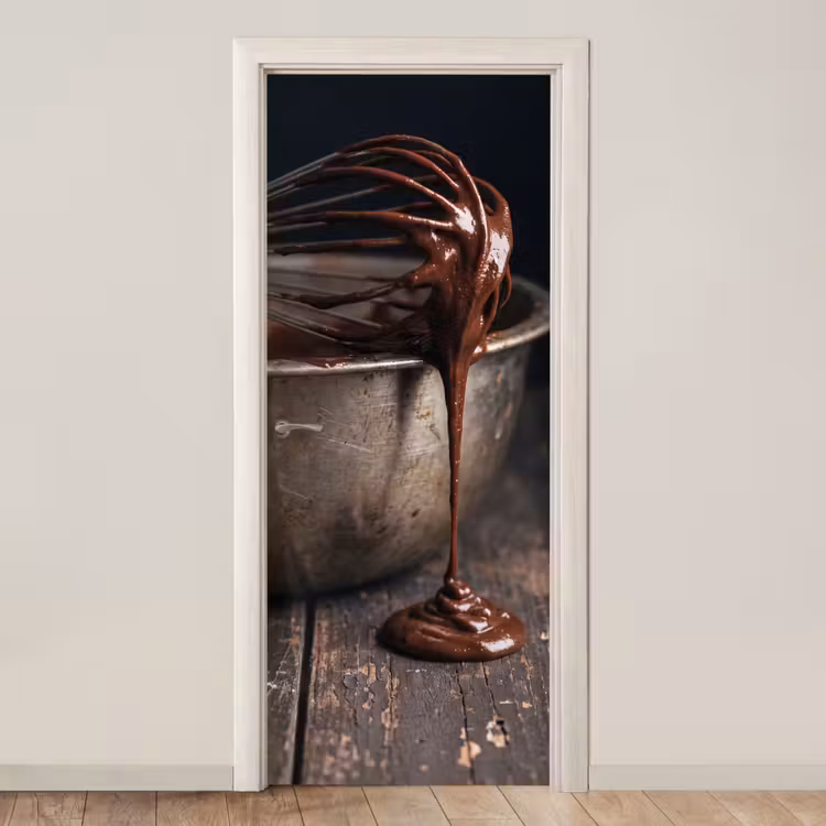 Deursticker - Chocolade - Beslag - Eten — 1