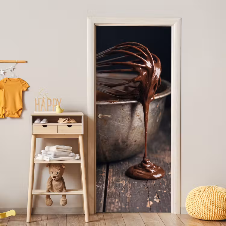 Deursticker - Chocolade - Beslag - Eten — 6