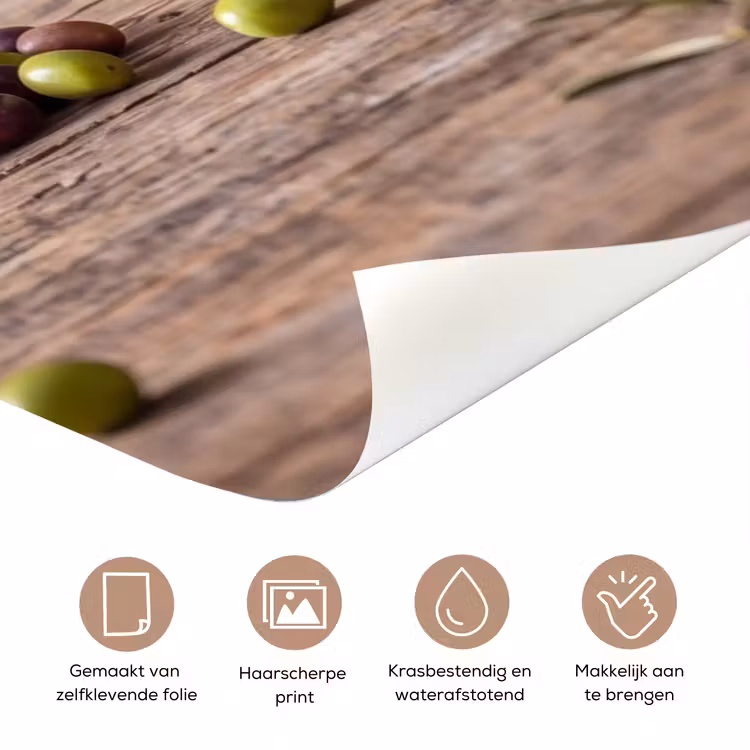 Deursticker - Olijfboom - Olijven - Natuur — 3