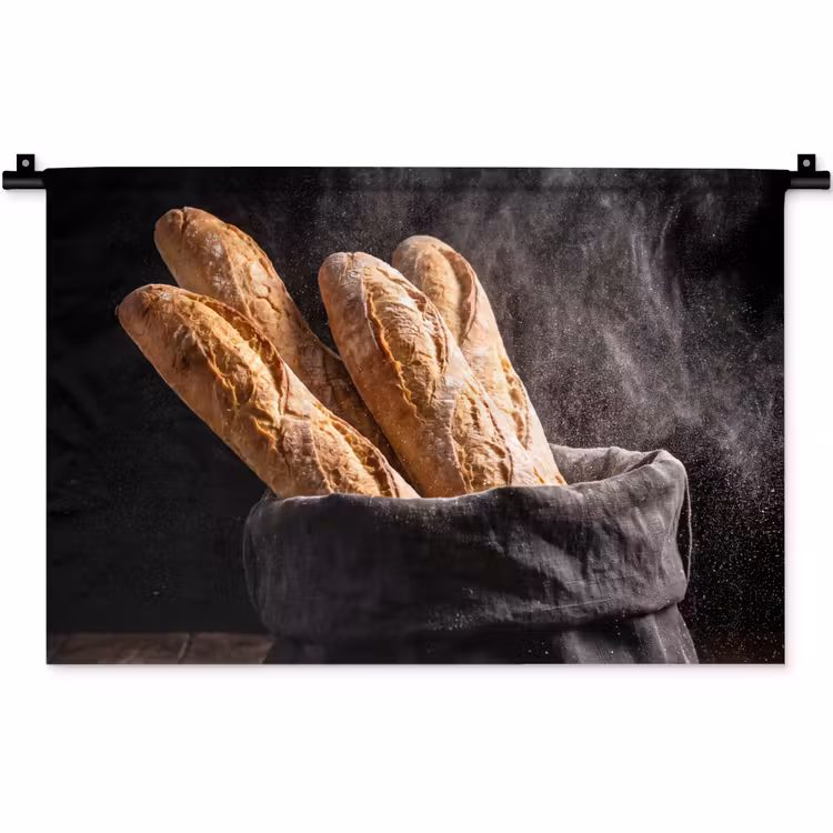 Wandkleed - Brood - Zak - Eten — 1