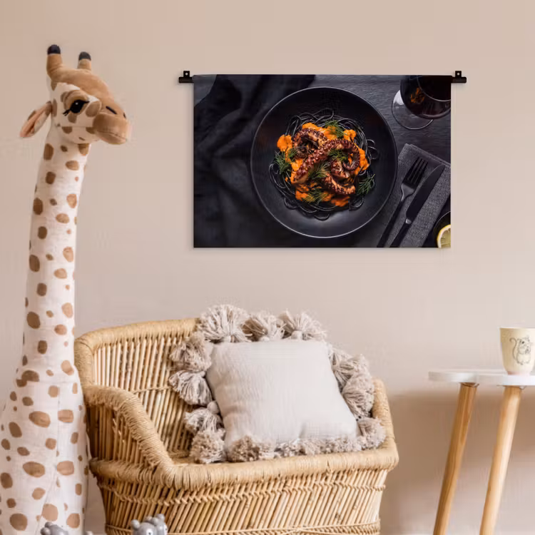 Wandkleed - Eten - Octopus - Modern — 5