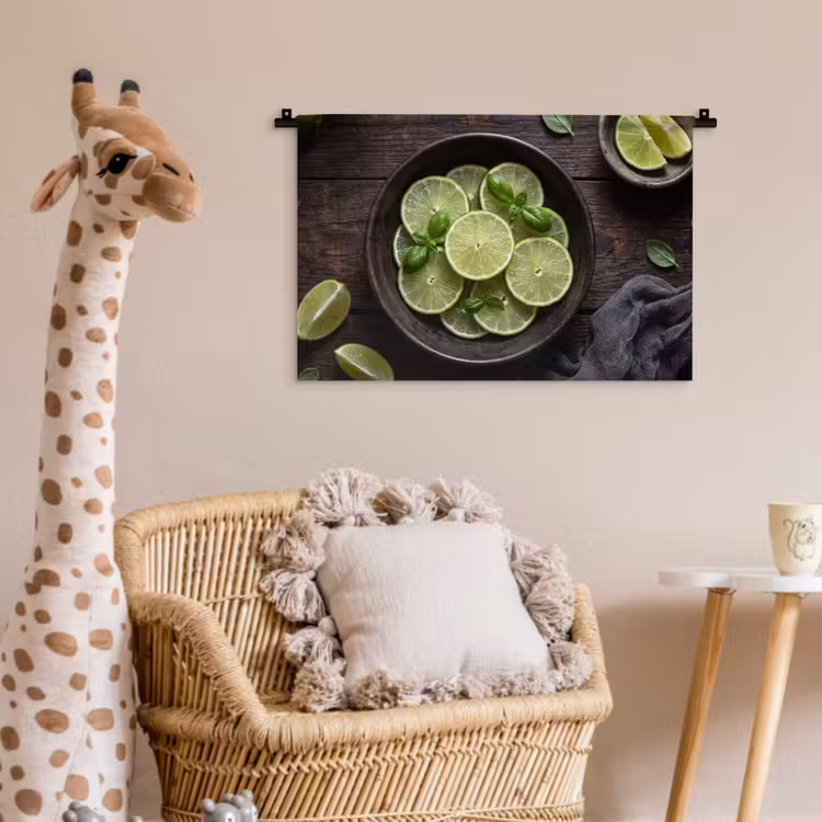 Wandkleed - Fruit - Groen - Eten — 5