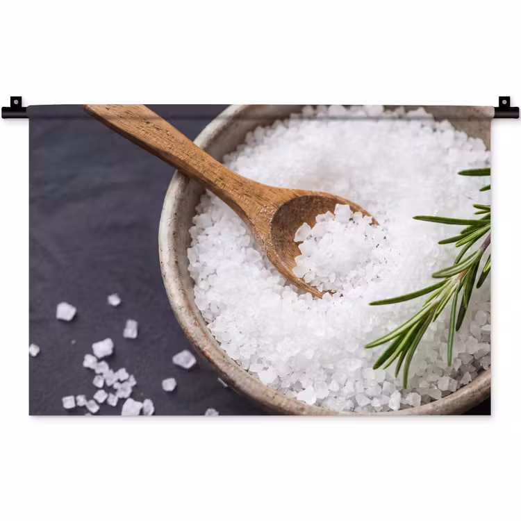 Wandkleed - Zout - Kom - Eten — 1
