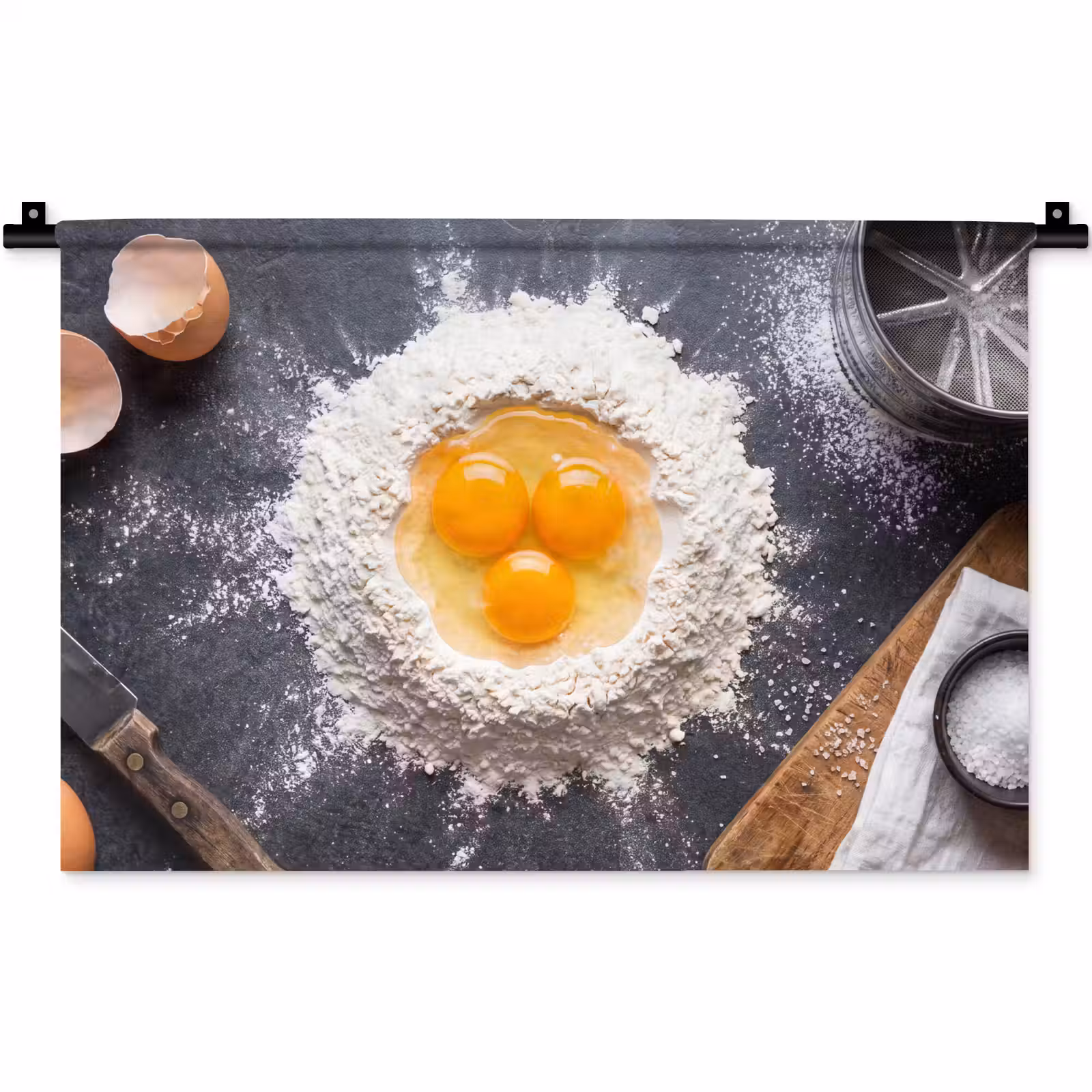 Wandkleed - Eten - Bakken - Keuken — 1