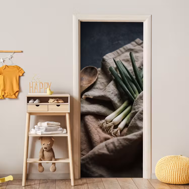 Deursticker - Eten - Lepel - Rustiek — 6