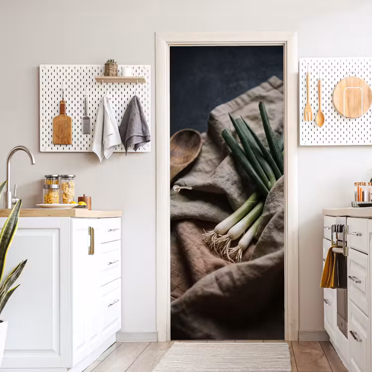 Deursticker - Eten - Lepel - Rustiek — 7