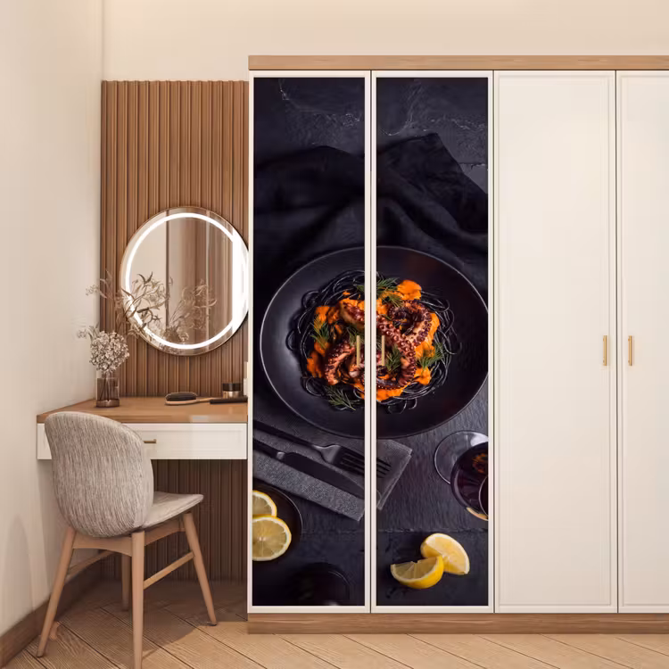 Deursticker - Eten - Octopus - Modern — 5