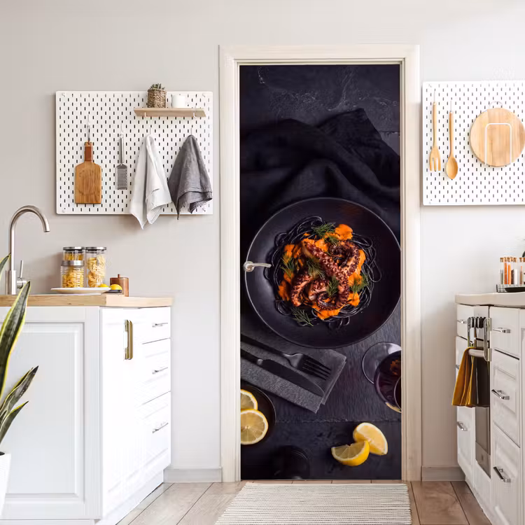 Deursticker - Eten - Octopus - Modern — 7