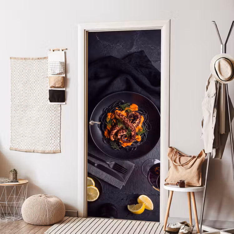 Deursticker - Eten - Octopus - Modern — 8