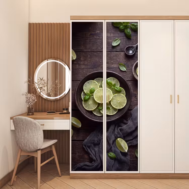 Deursticker - Fruit - Groen - Eten — 5