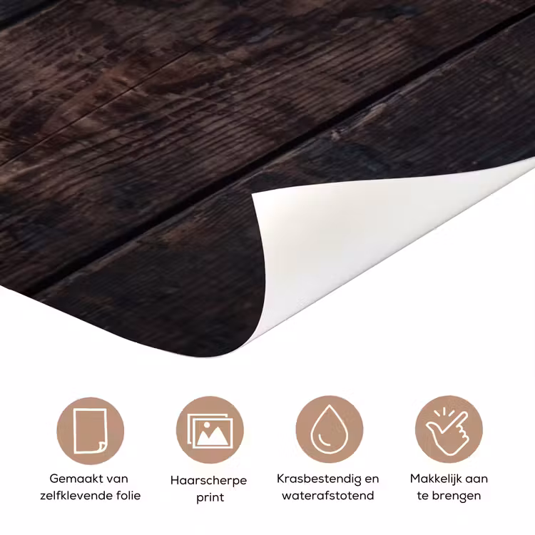 Deursticker - Groenten - Hout - Eten — 3