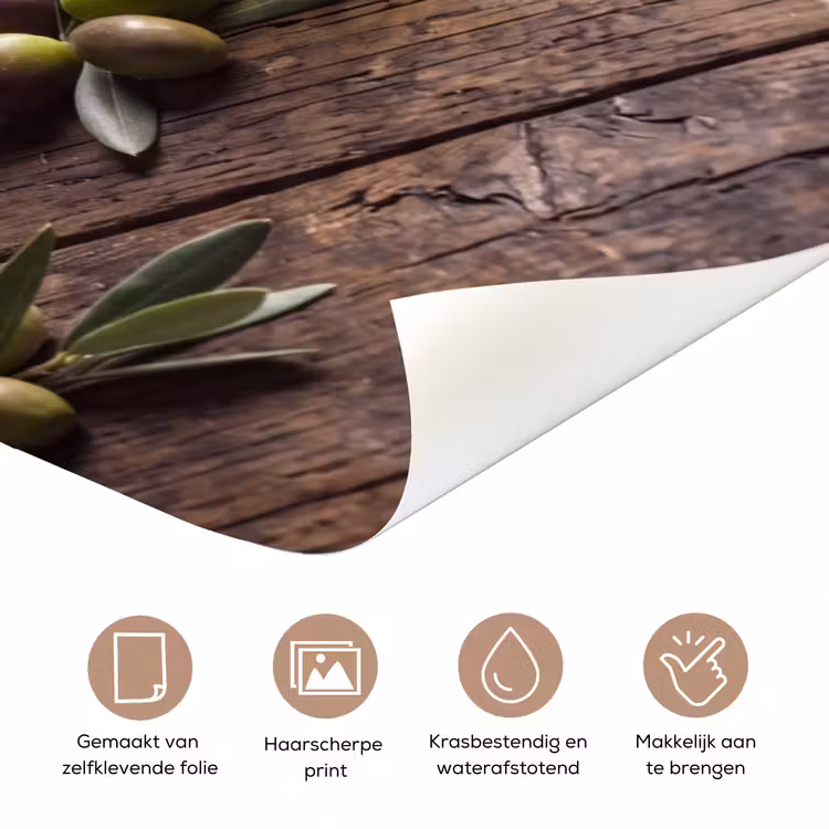 Deursticker - Olijven - Eten - Rustiek — 3