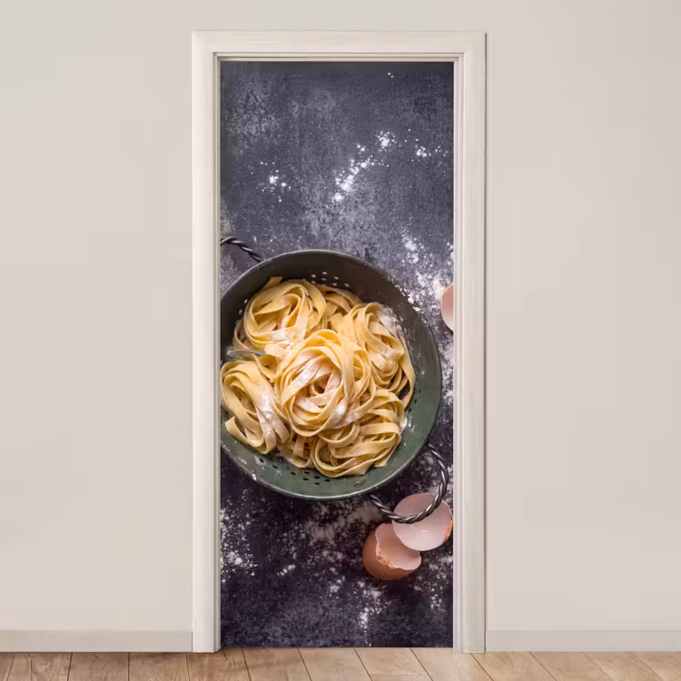 Deursticker - Pasta - Keuken - Eten — 1