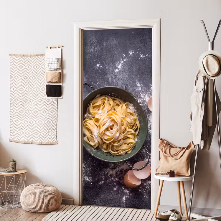 Deursticker - Pasta - Keuken - Eten — 8