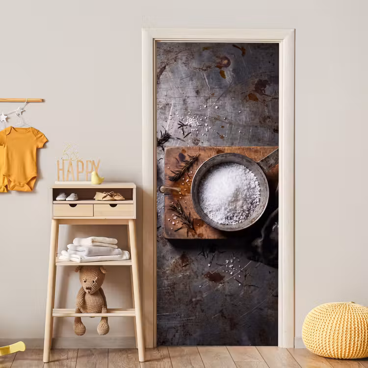 Deursticker - Zout - Keuken - Rustiek — 6