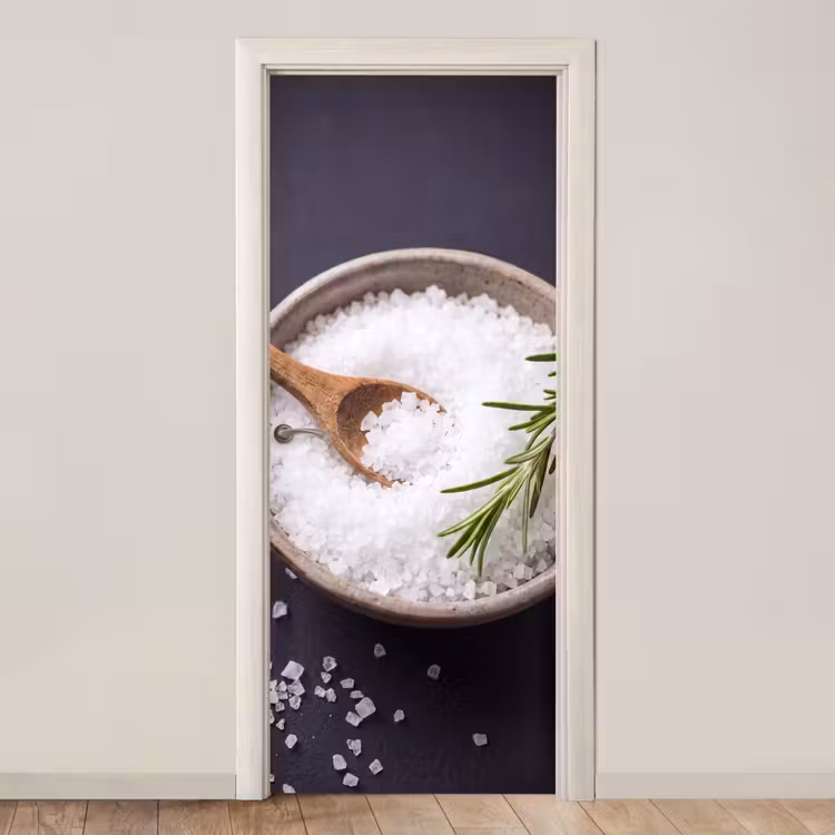 Deursticker - Zout - Kom - Eten — 1