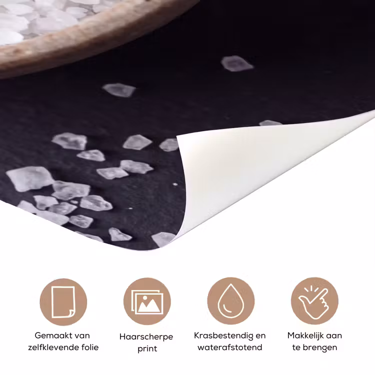 Deursticker - Zout - Kom - Eten — 3