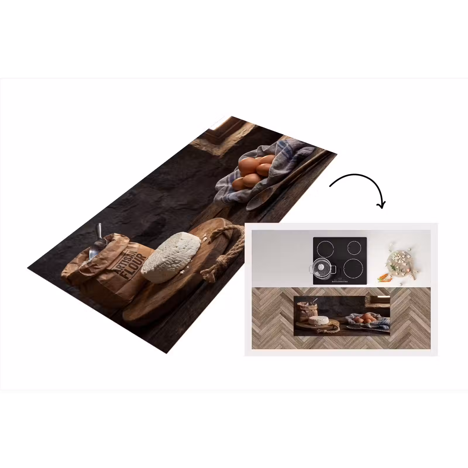 Keukenloper - Meel - Eieren - Eten — 1