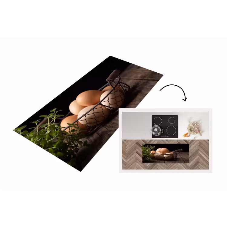 Keukenloper - Eieren - Mand - Eten — 1