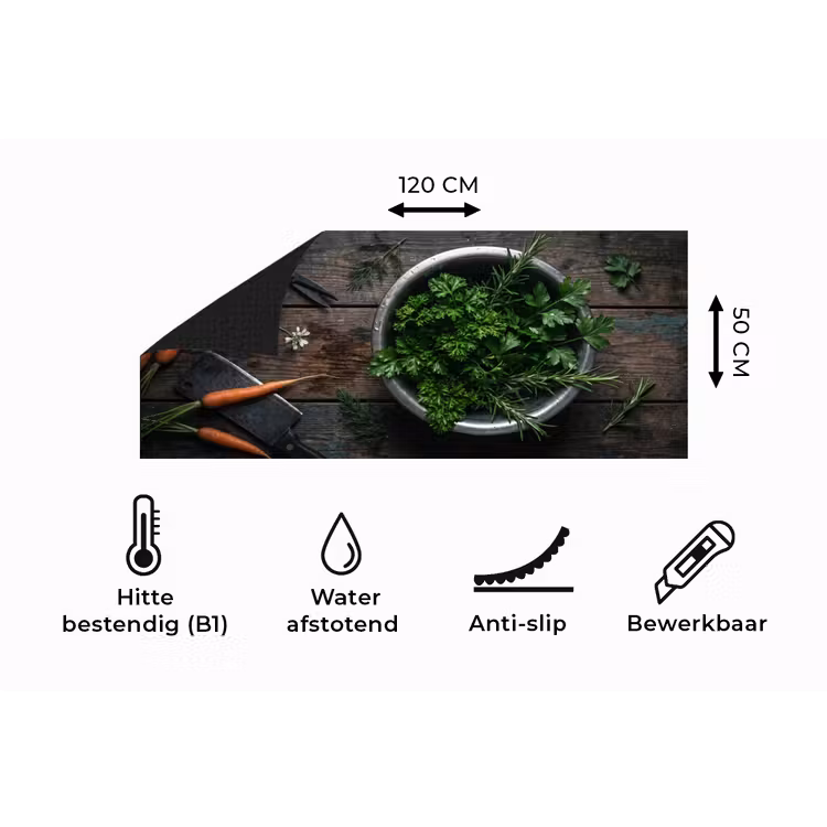 Keukenloper - Groenten - Hout - Eten — 5