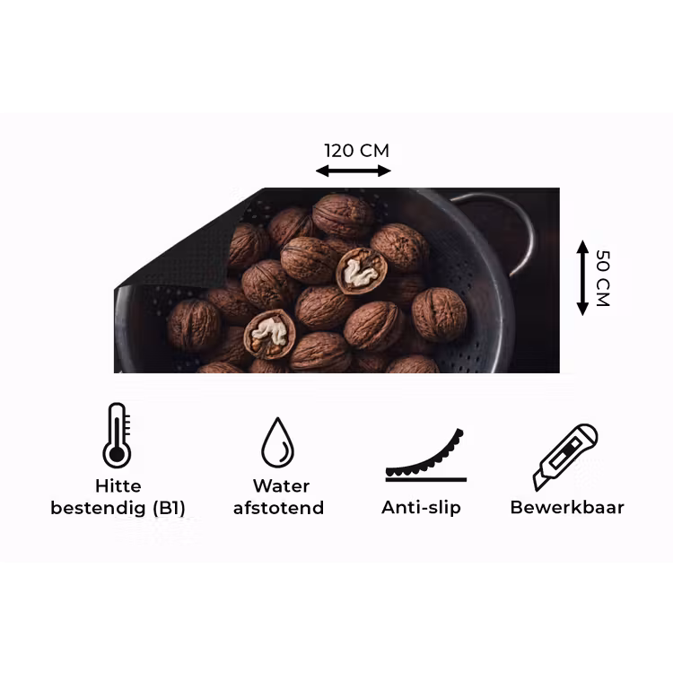 Keukenloper - Walnoot - Eten - Donker — 5