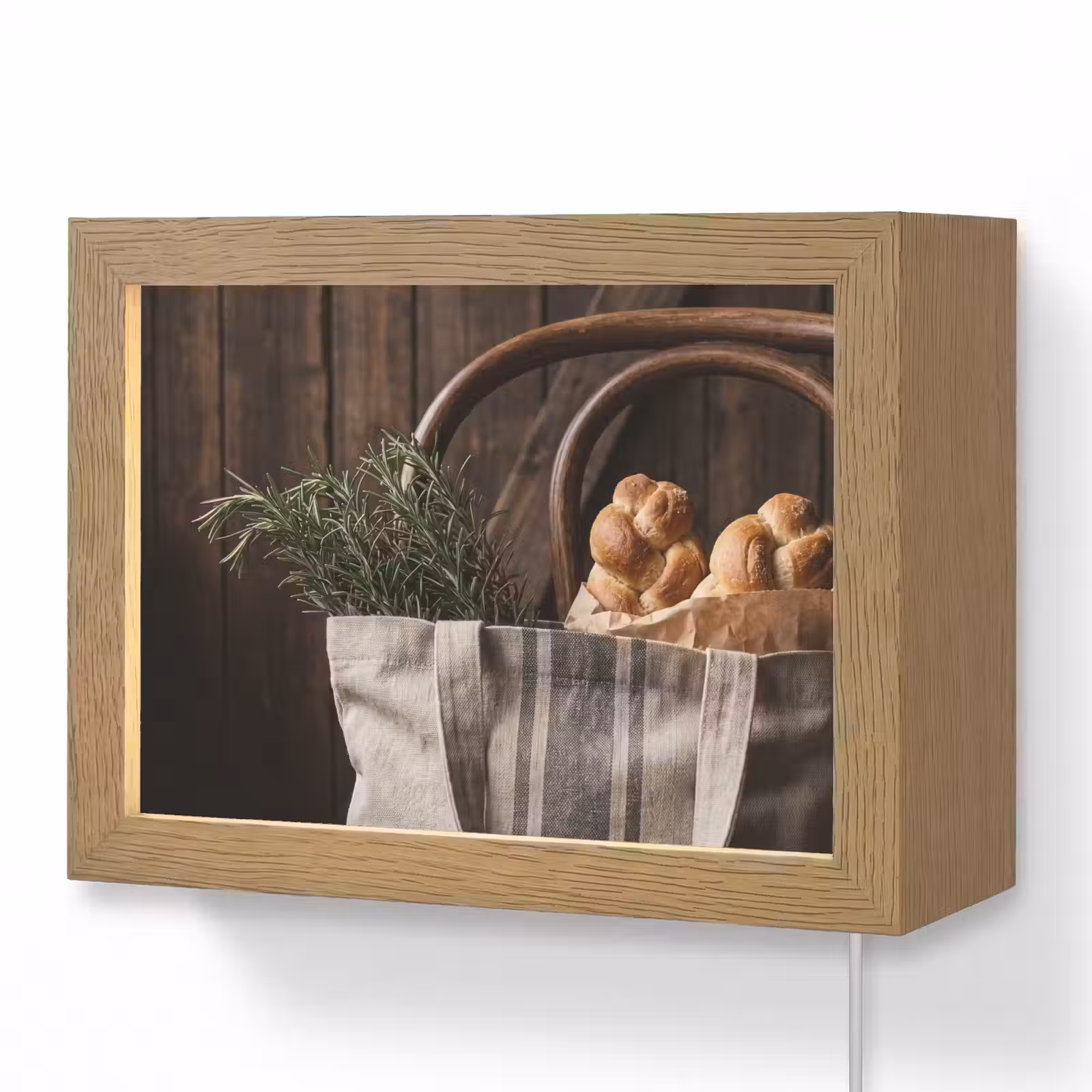 Lightbox - Wandlamp - Brood - Kruiden - Eten — 1