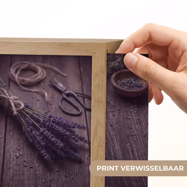 Lightbox - Wandlamp - Bloemen - Rustiek - Paars — 6