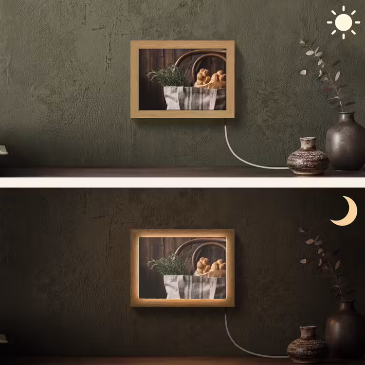 Lightbox - Wandlamp - Brood - Kruiden - Eten — 3