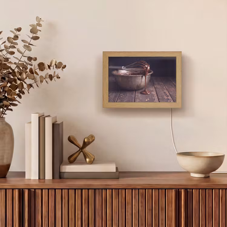 Lightbox - Wandlamp - Chocolade - Beslag - Eten — 4