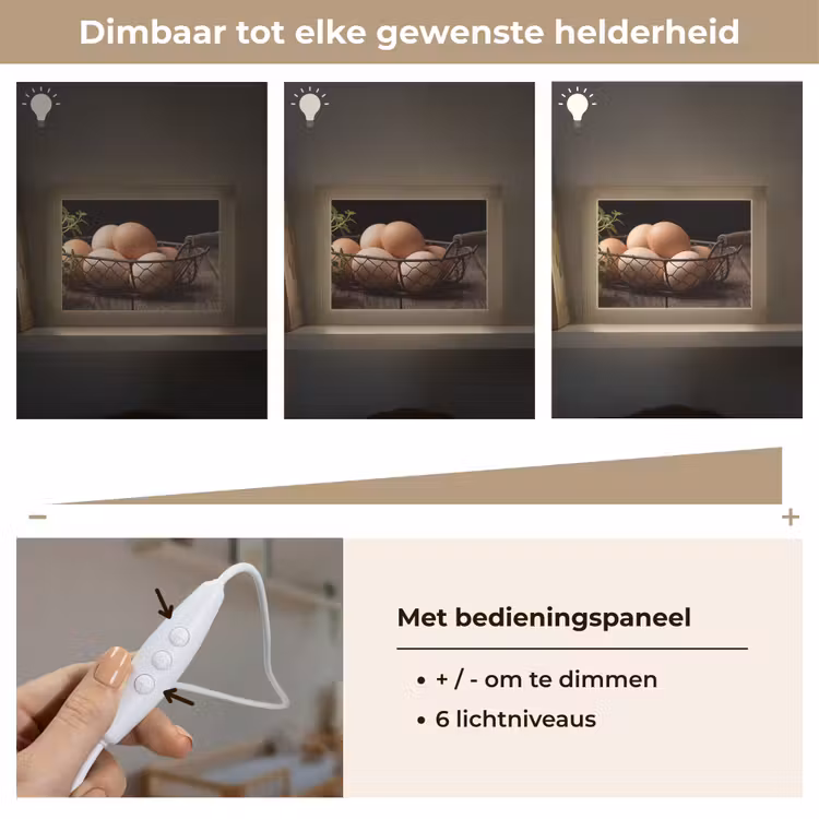Lightbox - Wandlamp - Eieren - Mand - Eten — 8