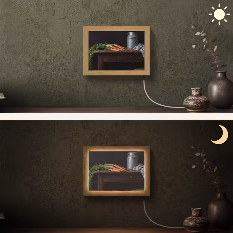 Lightbox - Wandlamp - Groenten - Rustiek - Stilleven — 3