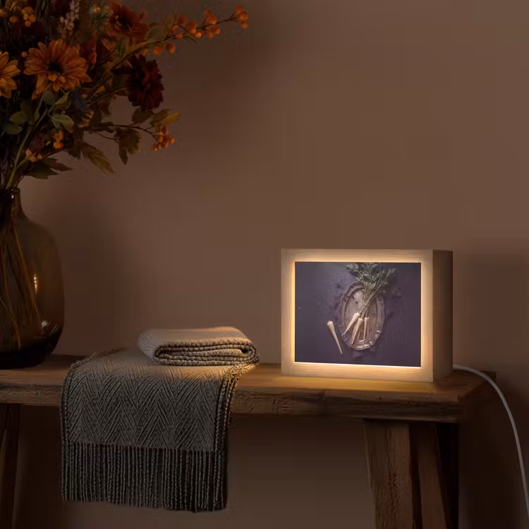 Lightbox - Wandlamp - Groenten - Still-leven - Donker — 5