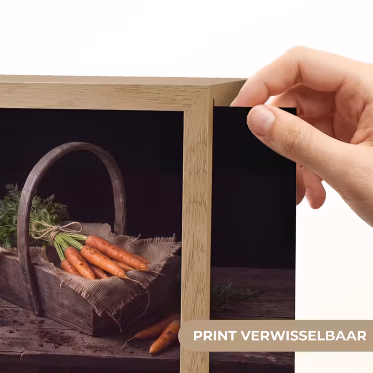 Lightbox - Wandlamp - Wortels - Mand - Eten — 6
