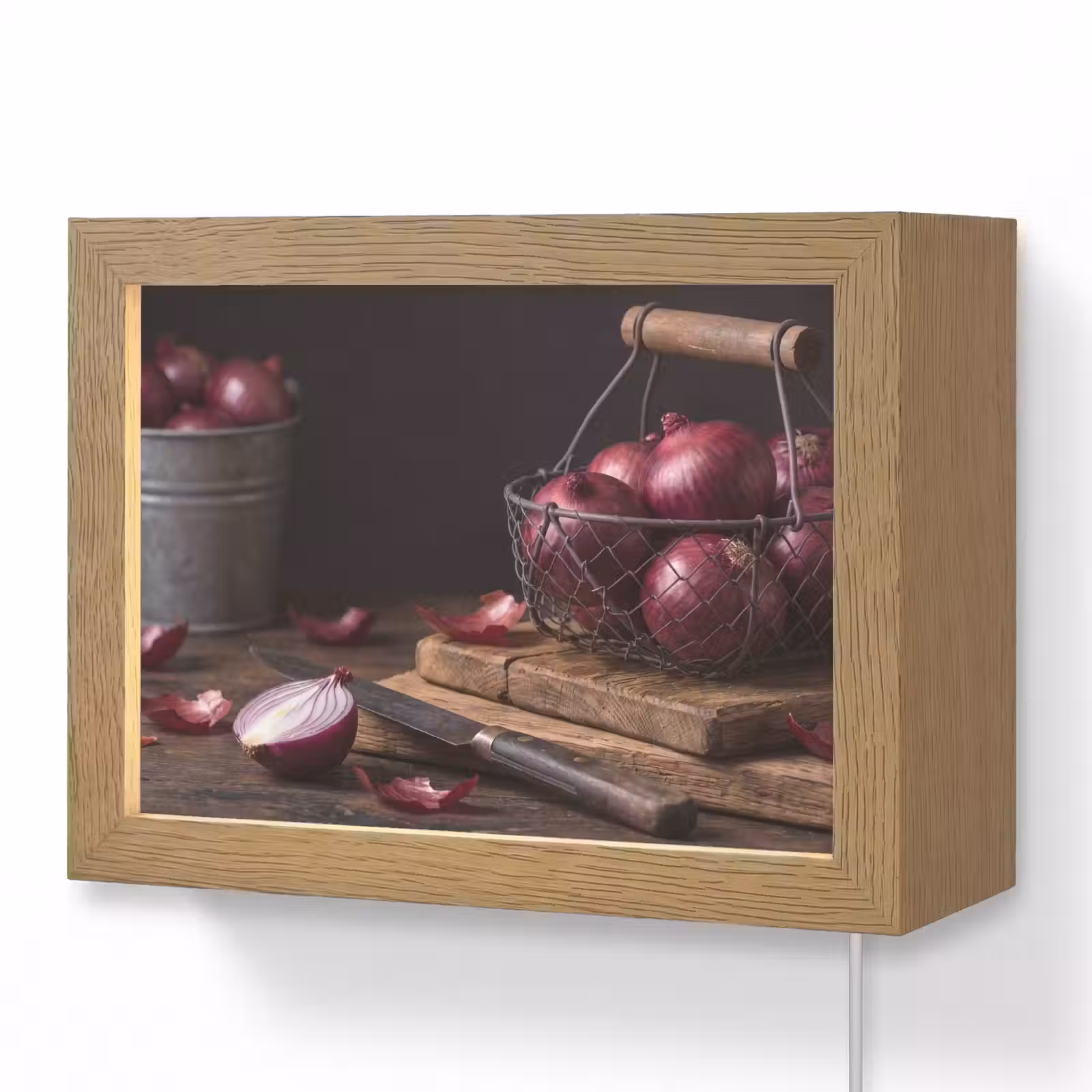 Lightbox - Wandlamp - Ui - Eten - Rustiek — 1
