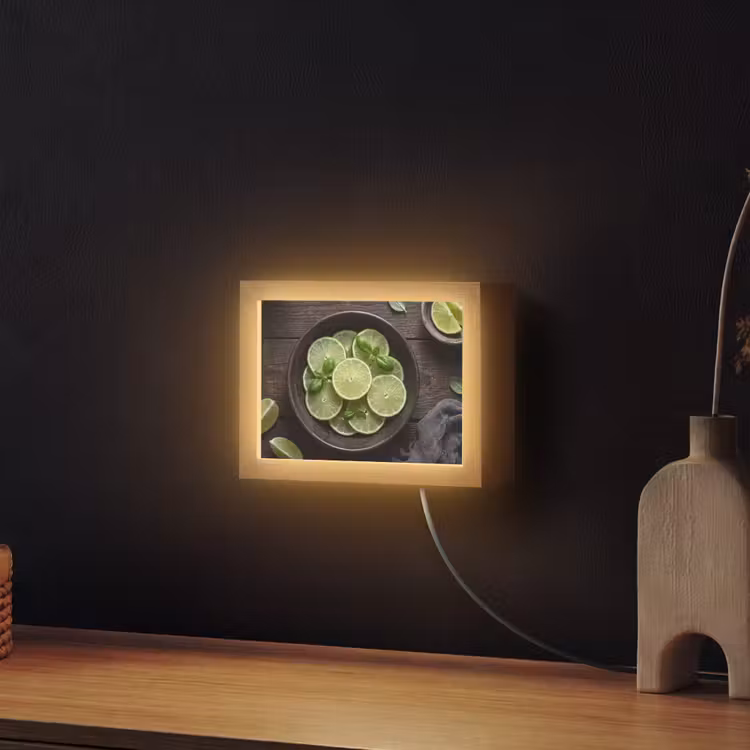 Lightbox - Wandlamp - Fruit - Groen - Eten — 2