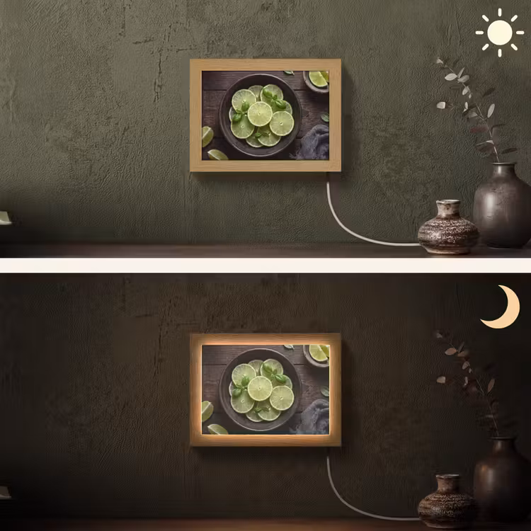 Lightbox - Wandlamp - Fruit - Groen - Eten — 3